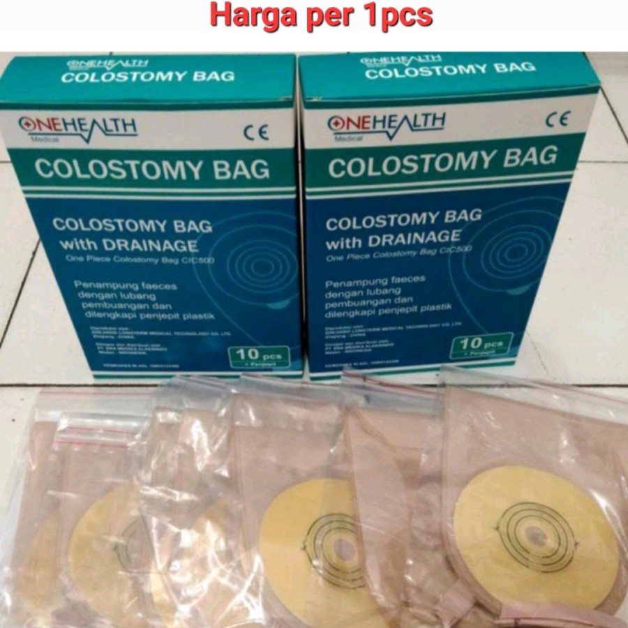 OneHealth Colostomy Bag Kantong Kolostomi Ostomy Stoma One Health