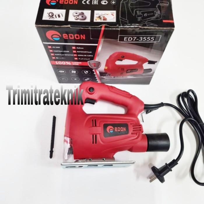 Mesin Jigsaw Edon Ed7-3555 - Mesin Jig Saw Edon- Mesin Gergaji Triplek