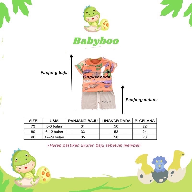 (0-24m) Setelan Baju Anak//Setelan Baju Anak Import