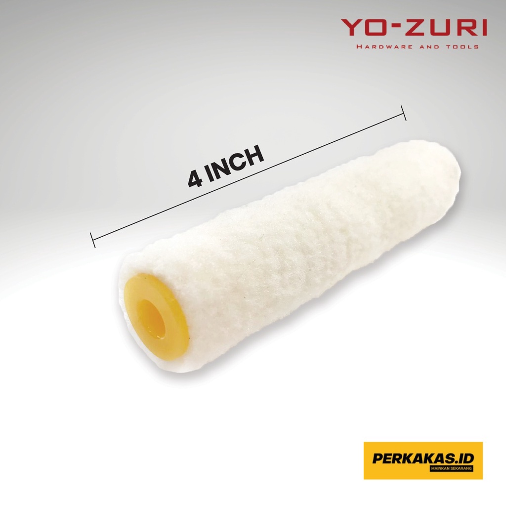 Kuas Roll Cat Dinding 4 Inch TERMURAH YOZURI