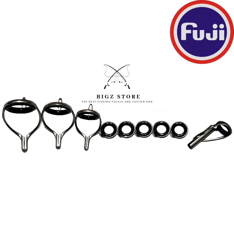 RING GUIDE FUJI BC SET ISI 9 PCS 12 10 8 6 6 5.5 5.5 5.5 TOP 5.5X2.2 ORIGINAL ULTRA LIGHT UL CCFOT C