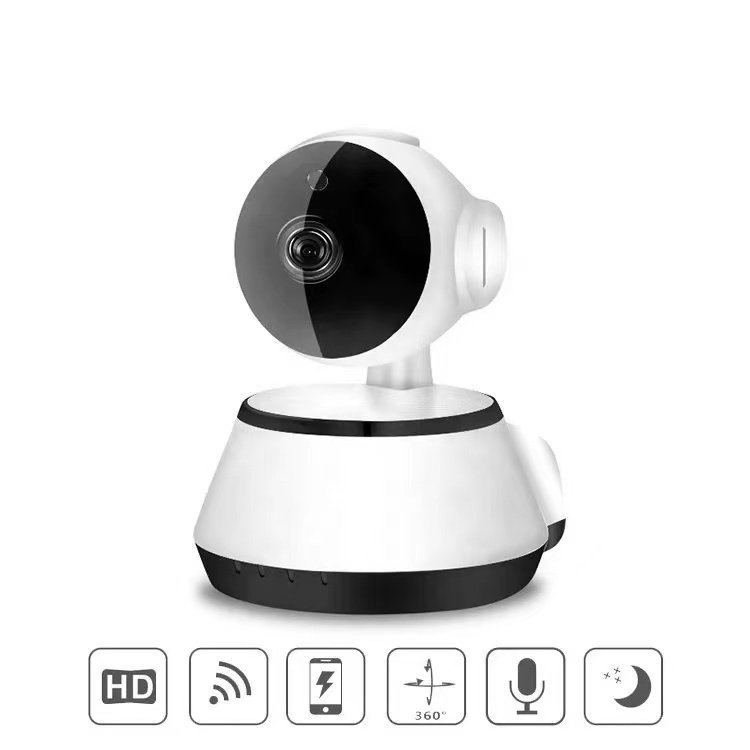 CCTV IP Cam Wifi 3 Antena FREE SD CARD 1080p HD IP Camera Wireless 360° View Night Vision Infrared