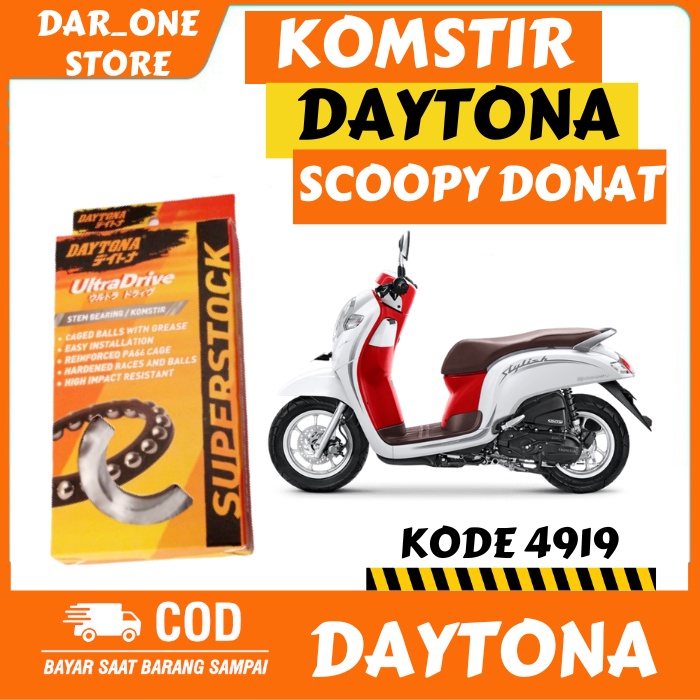 KOMSTIR DAYTONA HONDA SCOOPY DONAT ORIGINAL