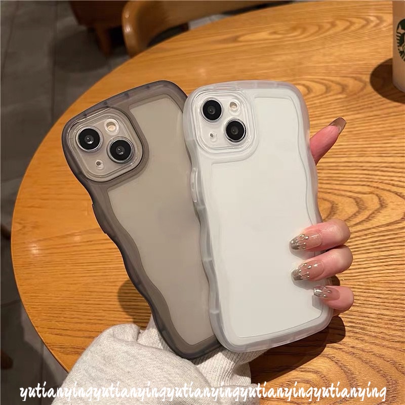 Soft Case Tpu Transparan Bergelombang Cover Samsung A32 A03s A04s A13 A52s A50 A12 A02s A50s A30s A21s A20 A31 A52 A03 A33 A22 M11 A53