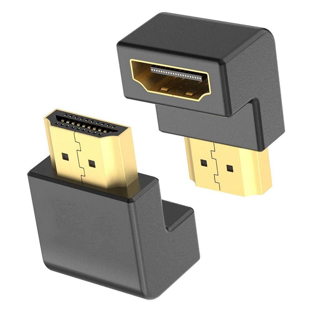 Preva HDMI 2.1 Adapter Proyektor Monitor 270derajat Konverter HDMI Bentuk L