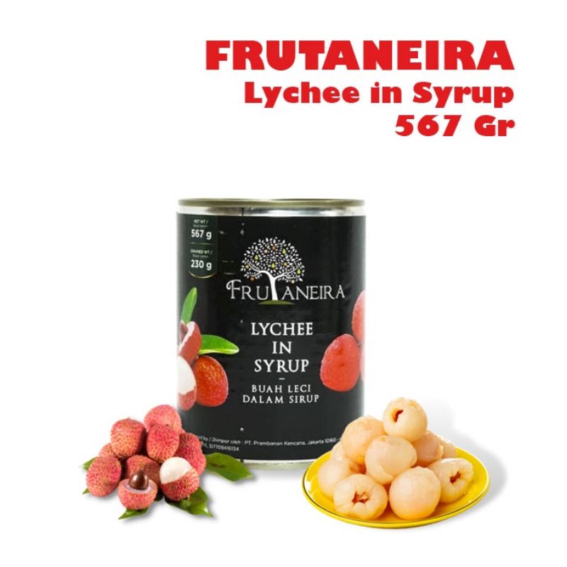 

leci / lychee kaleng frutaneira