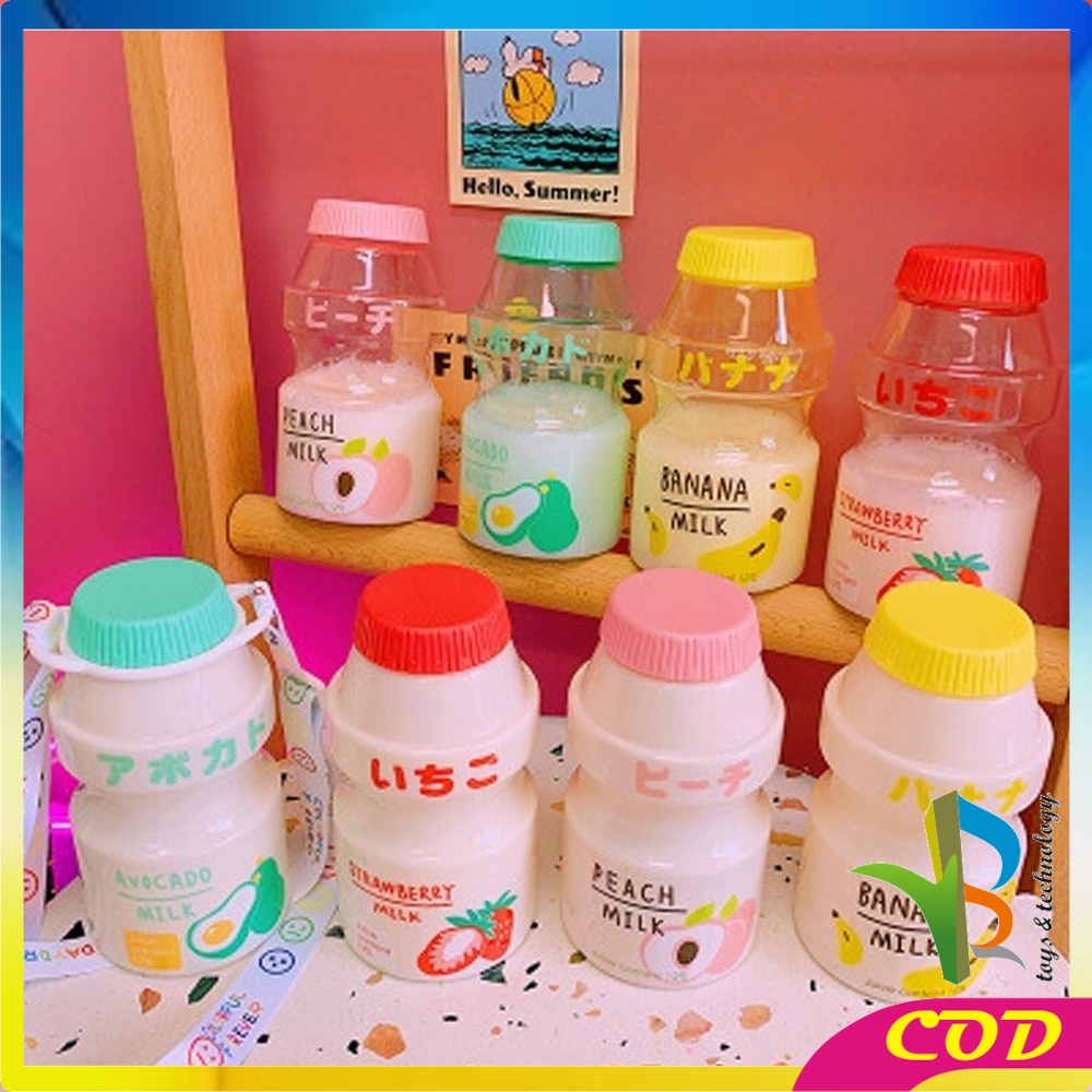 RB-C306 Botol Air Minum Anak Unik Botol Fruity Botol Minum 480ml / Botol Minum Fruity Fruit ALA KOREA