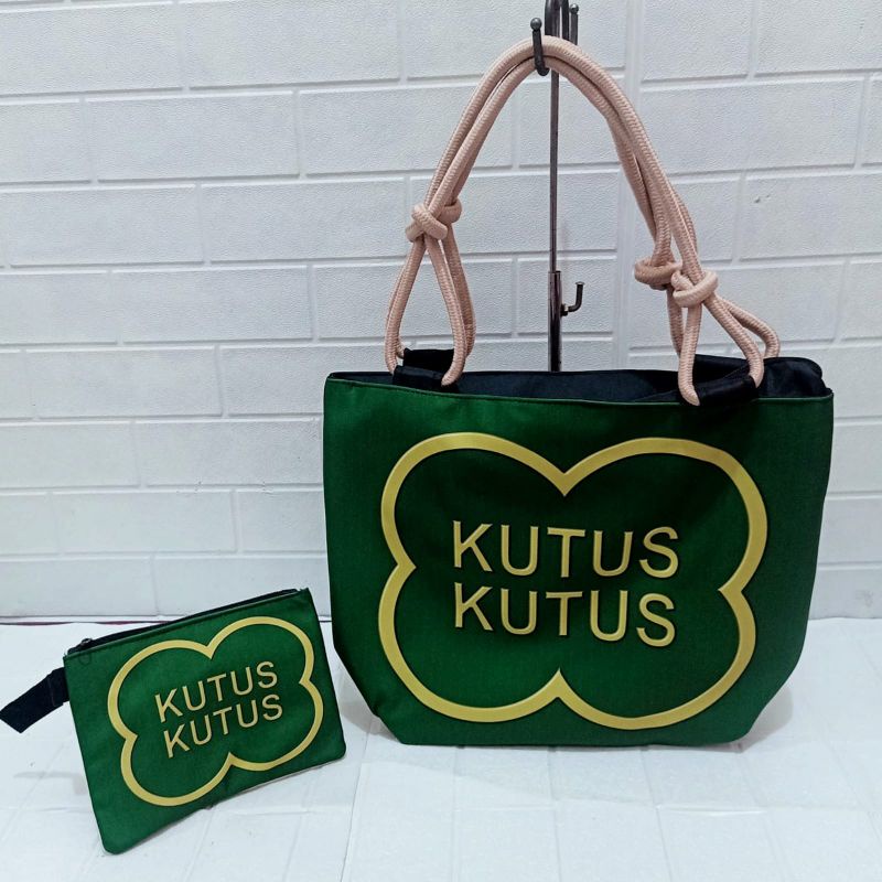 Totebag Kutus Kutus/ Tas Tote printing tali sumbu by zellshop