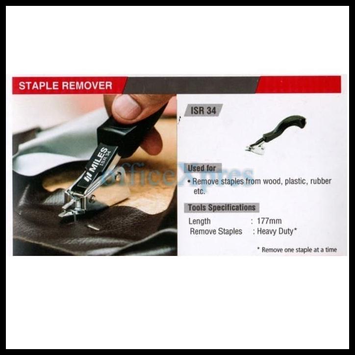 

Pembuka Staples Kangaro Isr 34 / Pelepas Isi Staples Jok Remover Plier