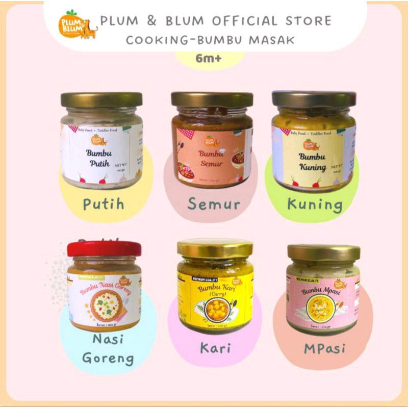 plum and blum bumbu MPASI bentuk bubuk