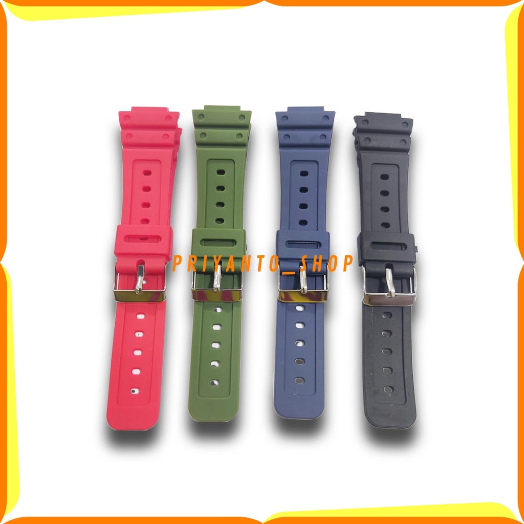 STRAP TALI JAM TANGAN D-ZINER 8200 DZ-8200 HITAM FREE PEN