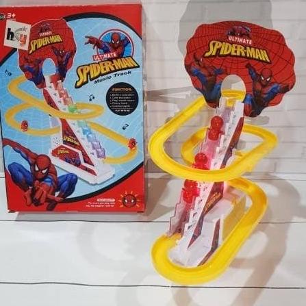 MAINAN SLIDE TANGGA PINGUIN BEBEK SPIDERMAN