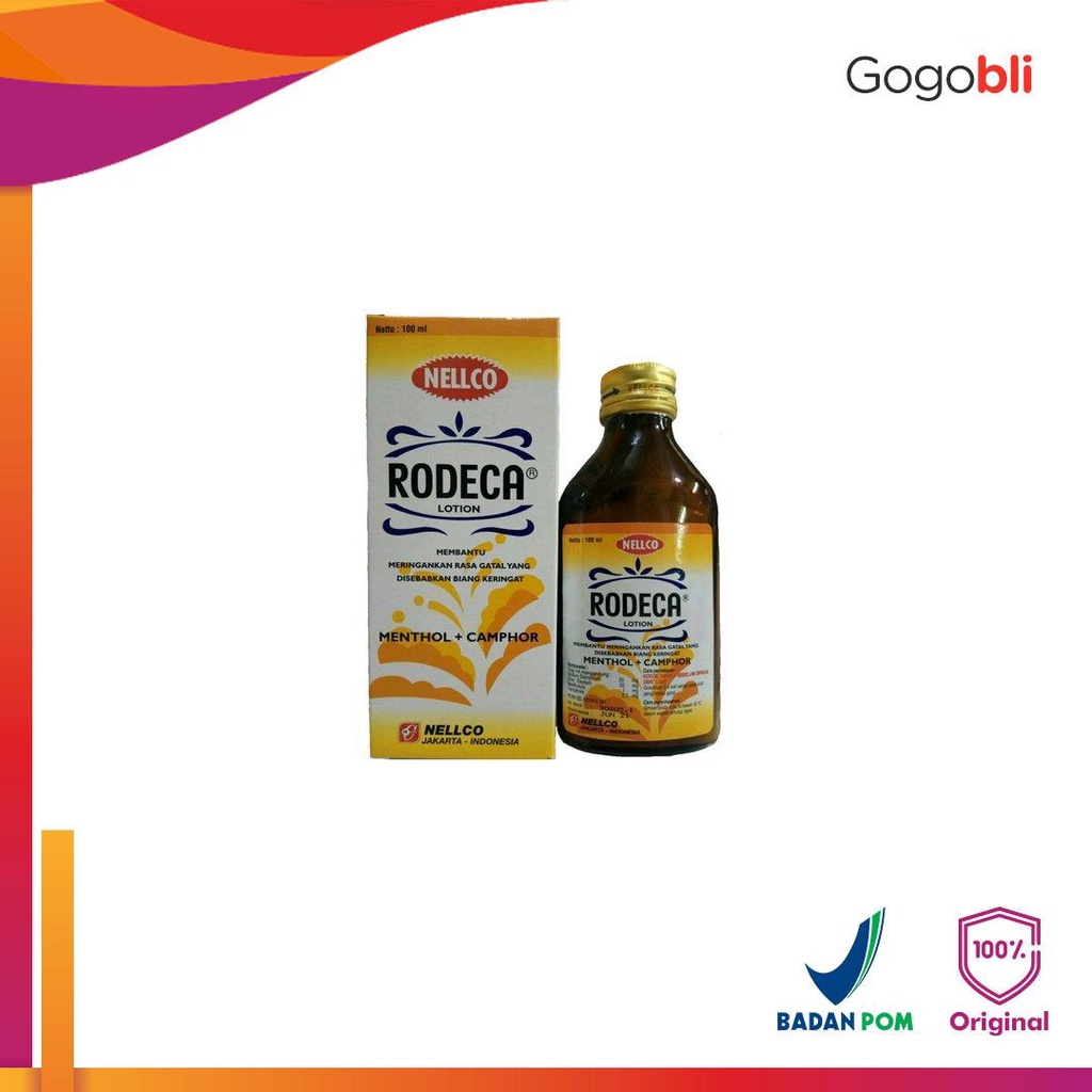 NELLCO Rodeca Lotion (Botol Kaca) 100ml