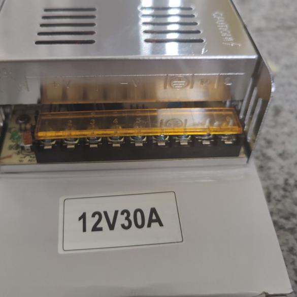 Power Supply 12v 30A adaptor 12 volt 30 ampere