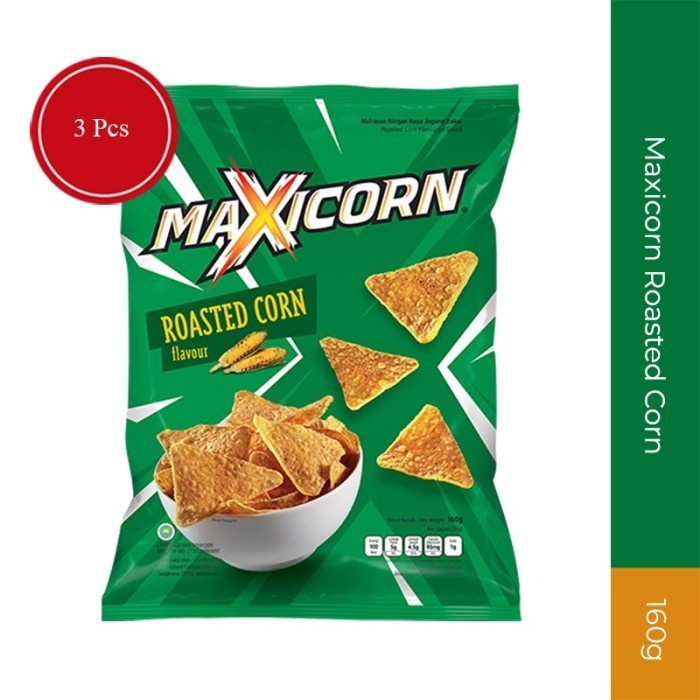 

NEW Maxicorn Roasted Corn 160gr - 3 pcs