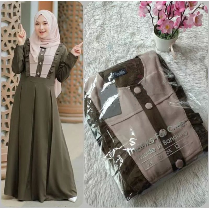 Gamis Alesha Simpel Kondangan Lebaran