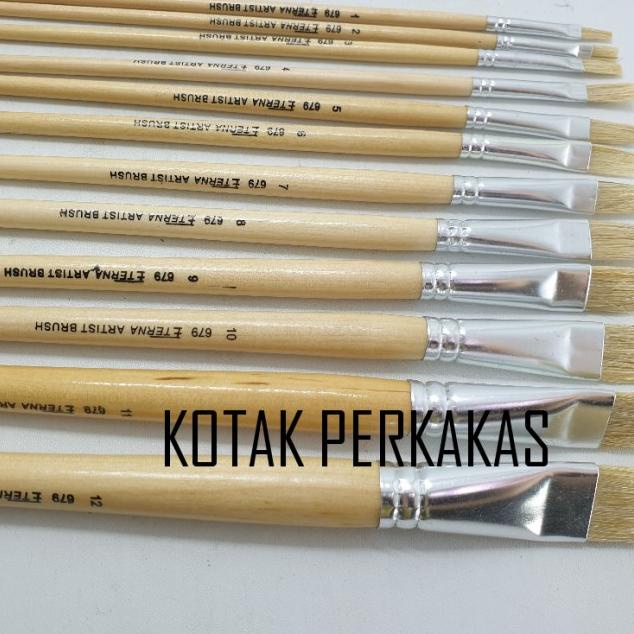 Kuas Lukis ETERNA nomor 12 per 1 lusin