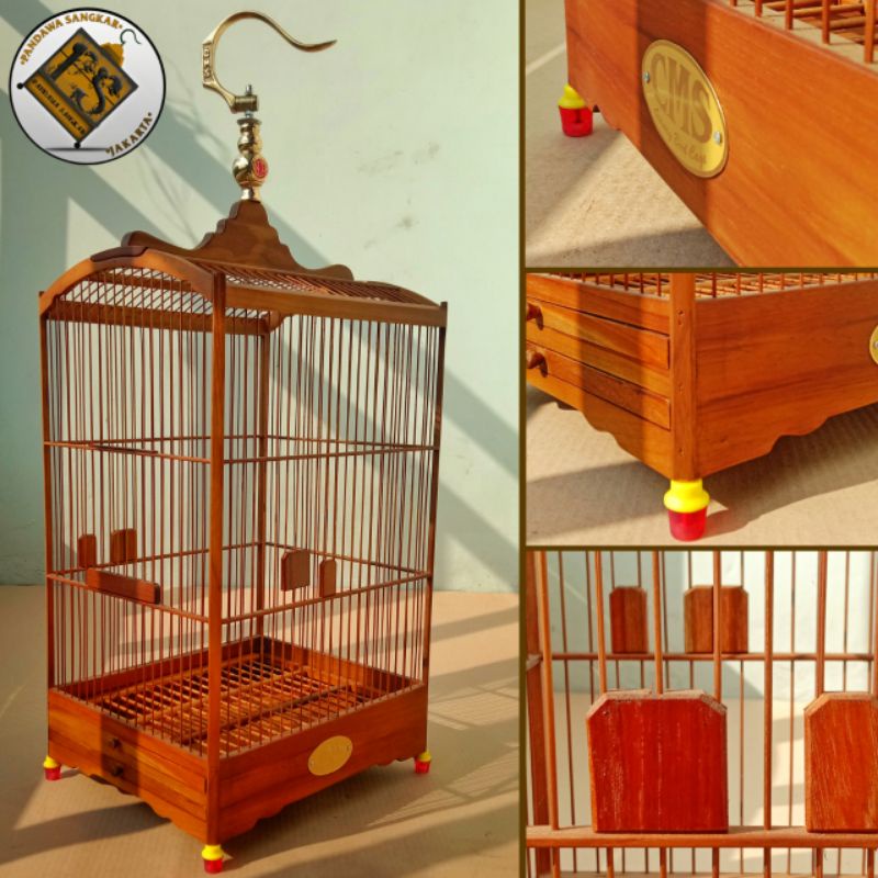 SANGKAR/KANDANG KOTAK CMS JATI No. 4