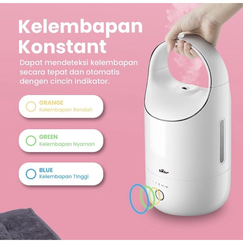 Bear Humidifier - Alat pembersih dan pelembab udara