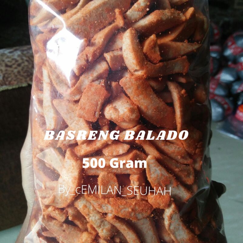 Basreng Stik balado gurih kriuk 500 gram