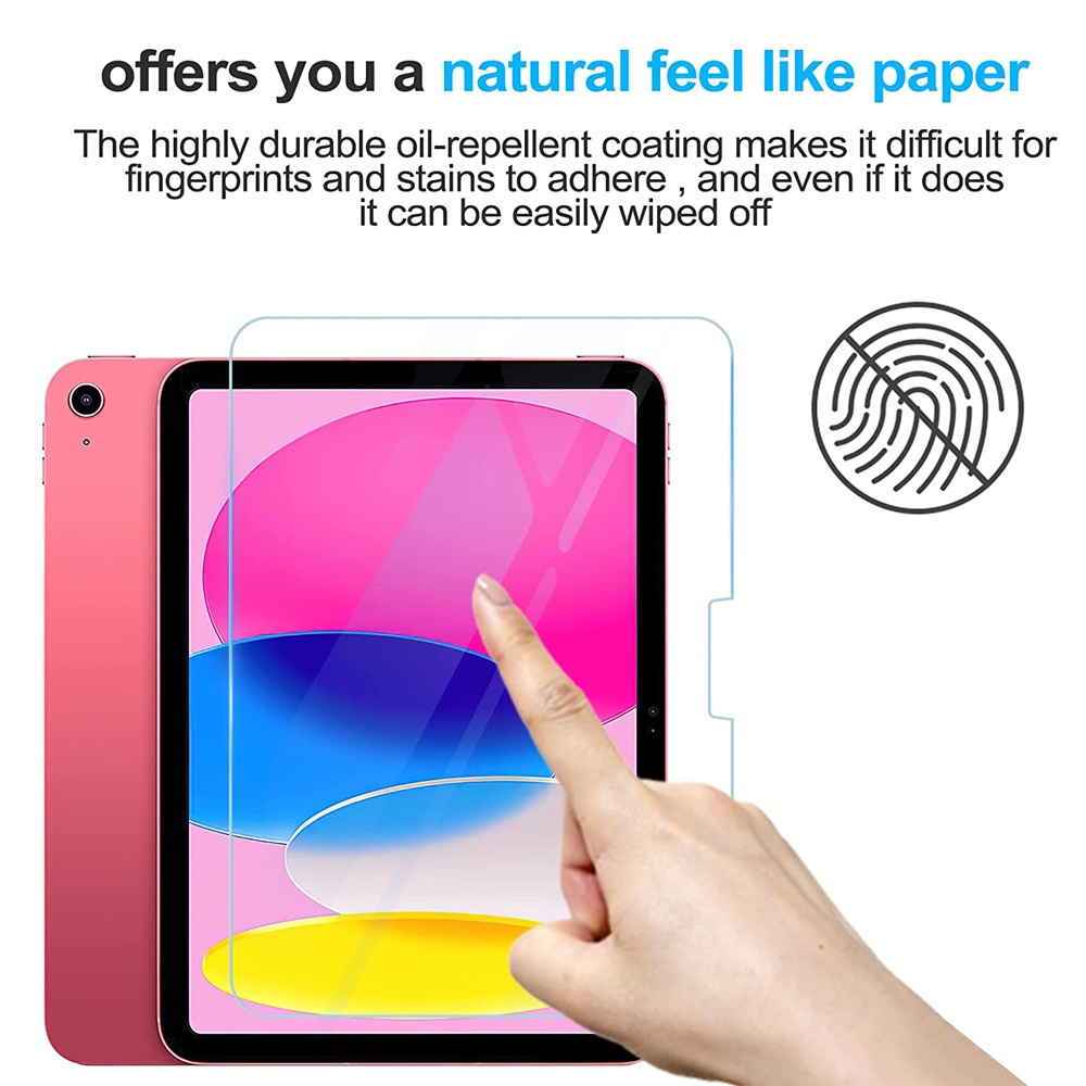 Pelindung Layar Tempered Glass 9H HD Tahan Ledakan Untuk iPad 10 (2022) 10.9 &quot;Gen 10.9&quot; A2757 A2777