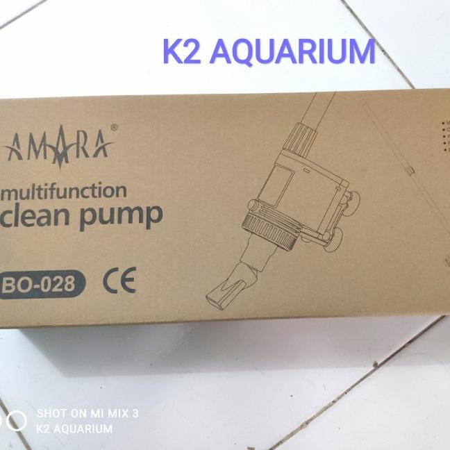 SOBO BO028 cleaner pump undergravel penyedot pembersih aquarium