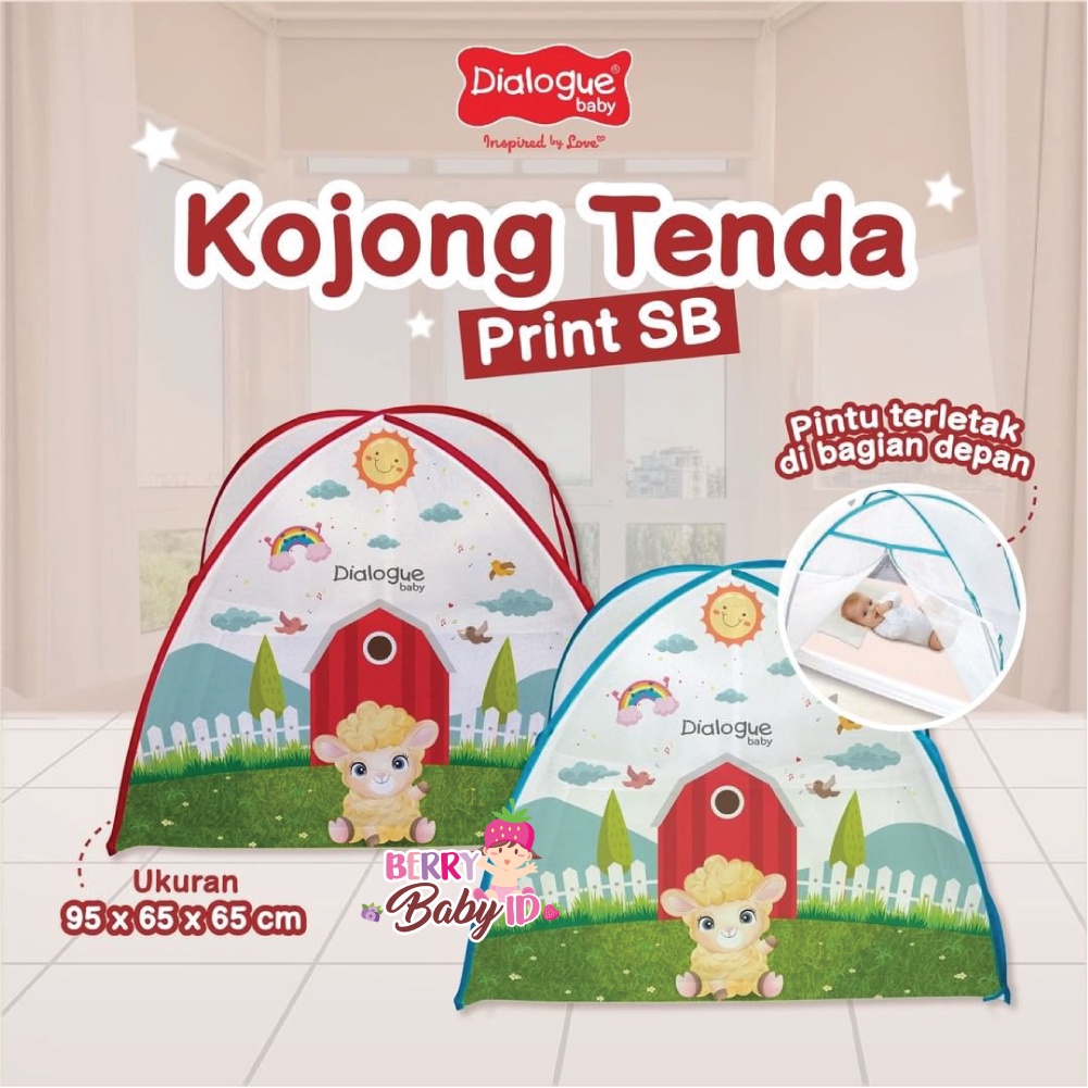 Dialogue Kojong Tenda Kelambu Bayi Lipat Anti Nyamuk Mosquito Net Berry Mart