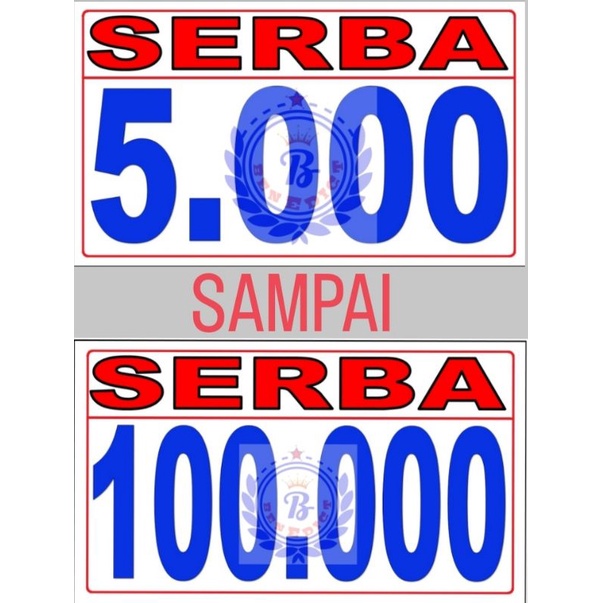 

Karton SERBA 5000 - 100.000