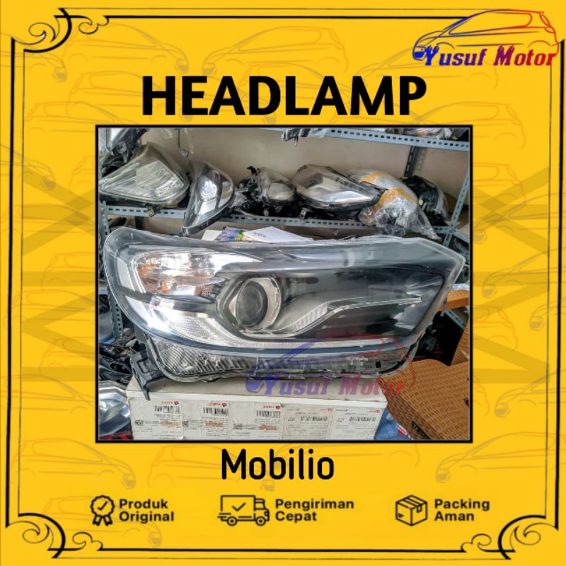 Headlamp Lampu Depan Brio Rs/Mobilio Rs model Lensa Original
