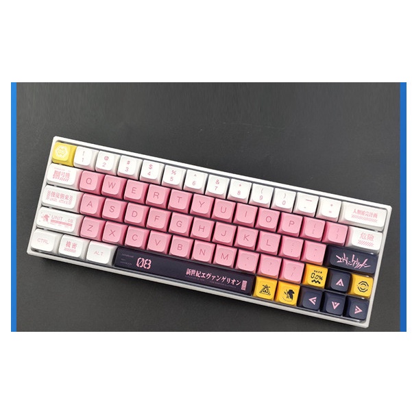 EVA08 Keycaps Mechanical Gaming Keyboard XDA Profile EVANGELION