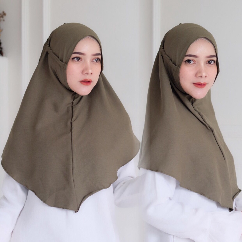 Jilbab Instan Bergo Maryam Crinkle