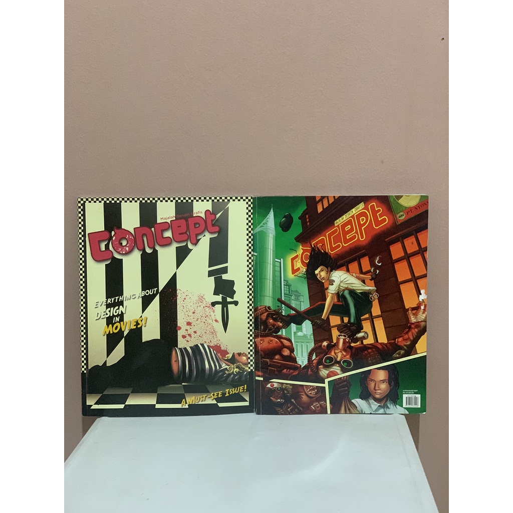 Preloved Majalah Concept paket