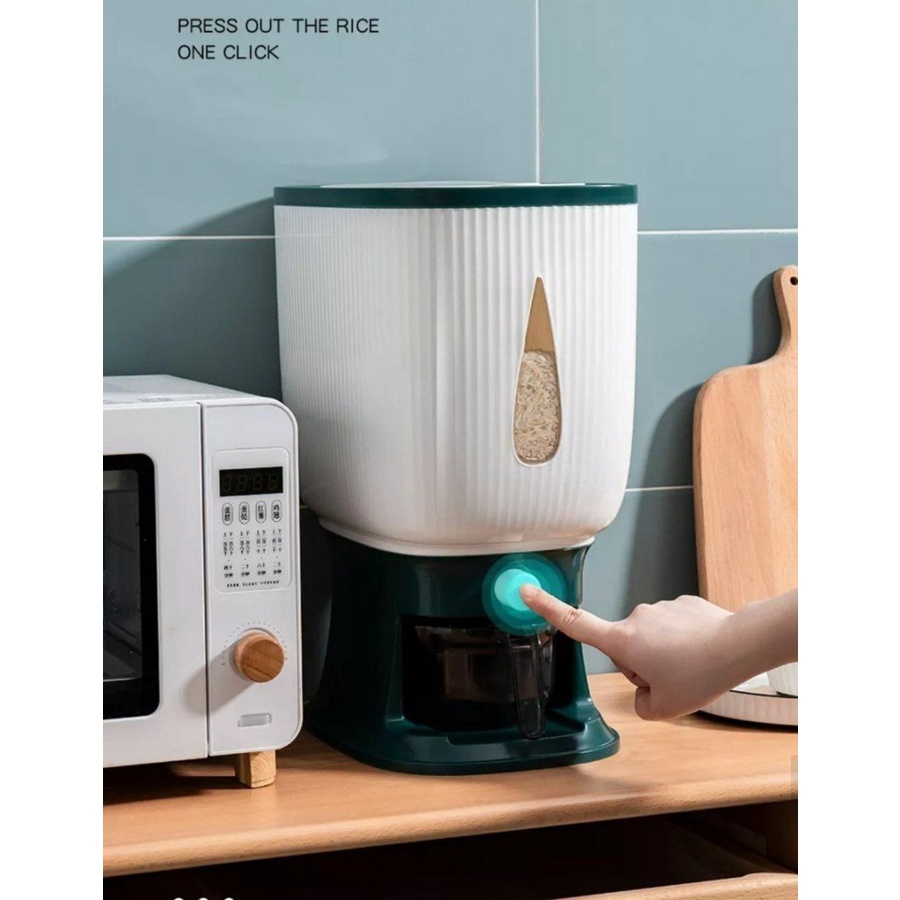 Oryza Sativa Dispenser Penyimpanan Makanan