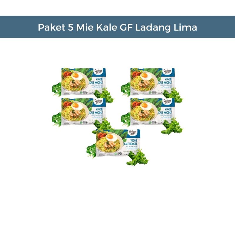 

Paket 5 Mie Kale Gluten Free Ladang Lima