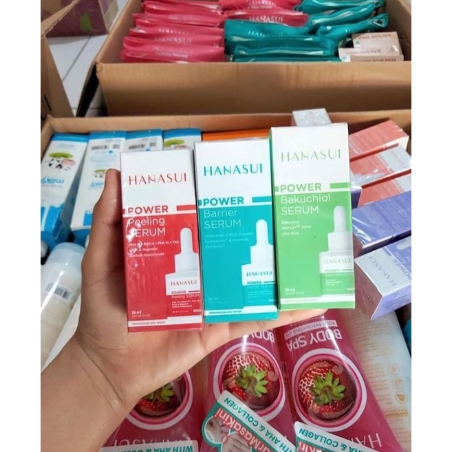 HANASUI Power serum series