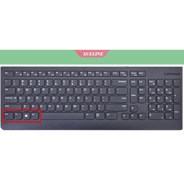 Skin Silikon Pelindung keyboard Lenovo KBRFBU71 all in one MORFKHO KB318W