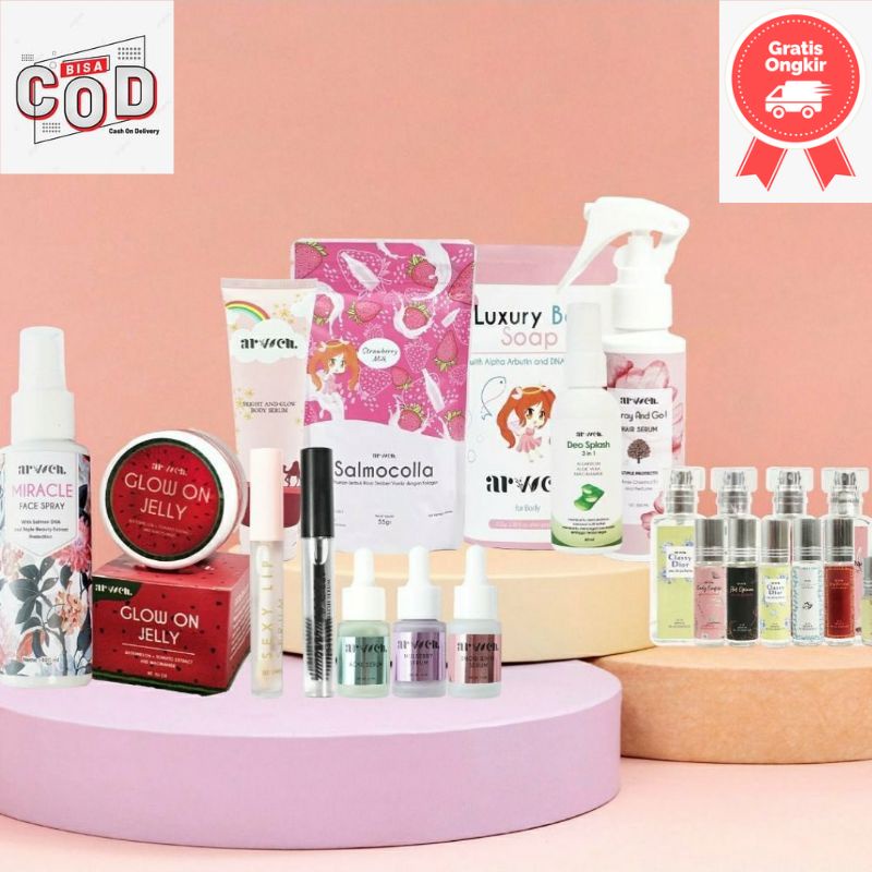 ARVVEN KOSMETIK SKINCARE DAN BODY CARE ALL PRODUCT ARVEN COSMETIC