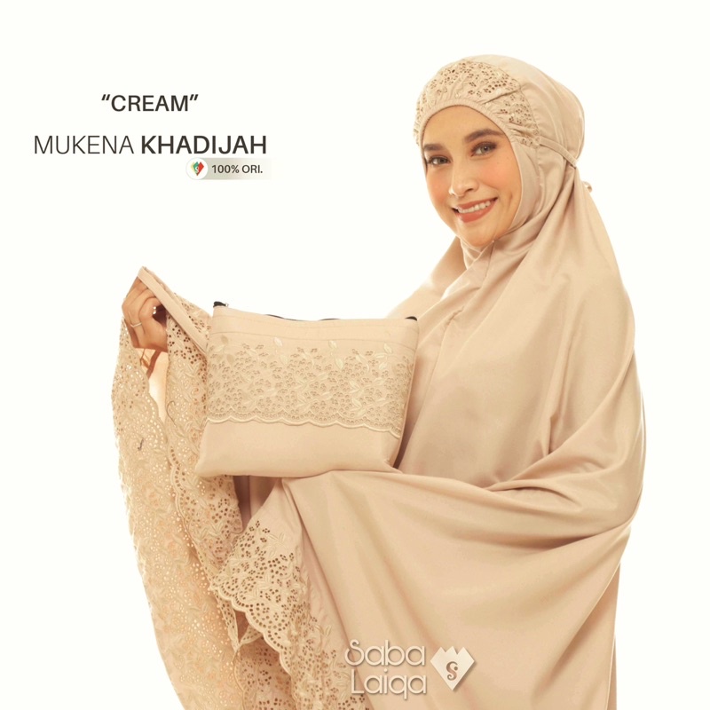 Mukena Khadijah Original Premium Jumbo By Sabalaiqa