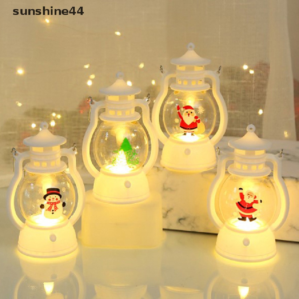 Sunshine Lampu Lentera LED Mini Untuk Dekorasi Natal / Tahun Baru