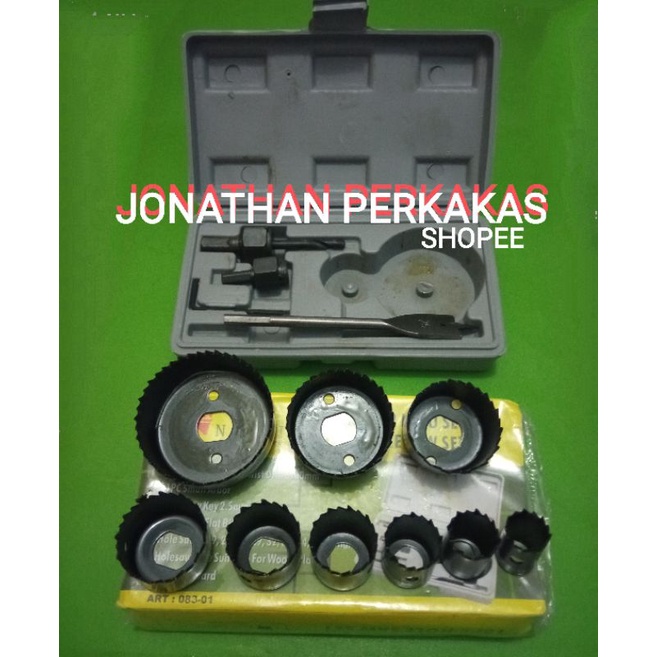 mata bor kayu set 13pcs nankai