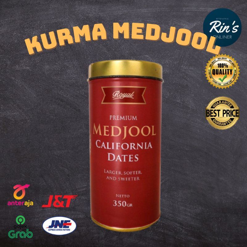 

Kurma Medjool California 350 gram Korma Medjol
