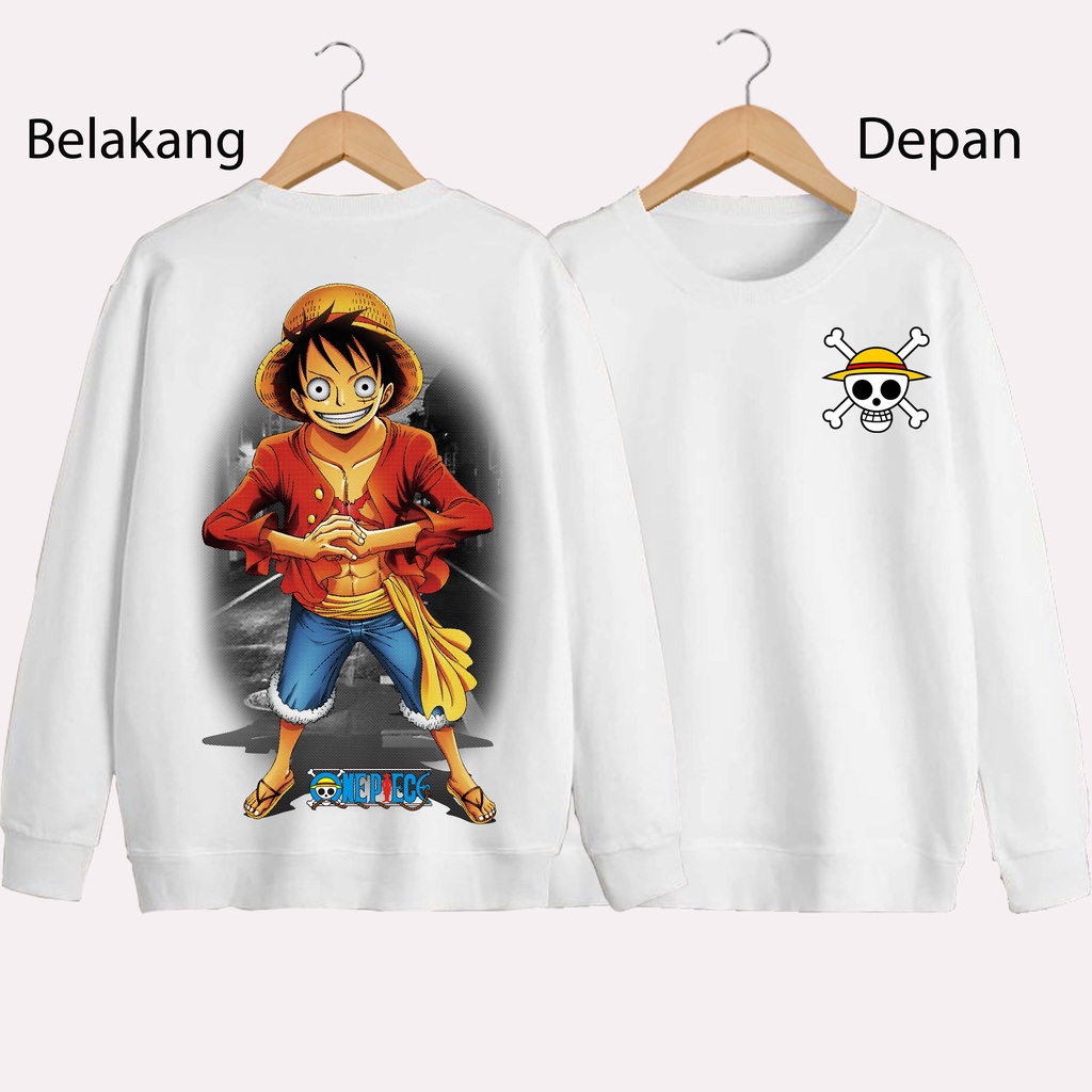 SWEATER UNISEX DB ONE PIECE 2 PRIA DAN WANITA SWEATER JUMBO