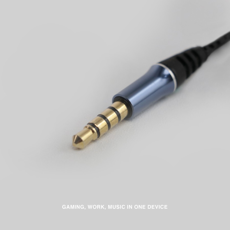 Earphone Gaming Rexus EP4 Dual Driver With Mic