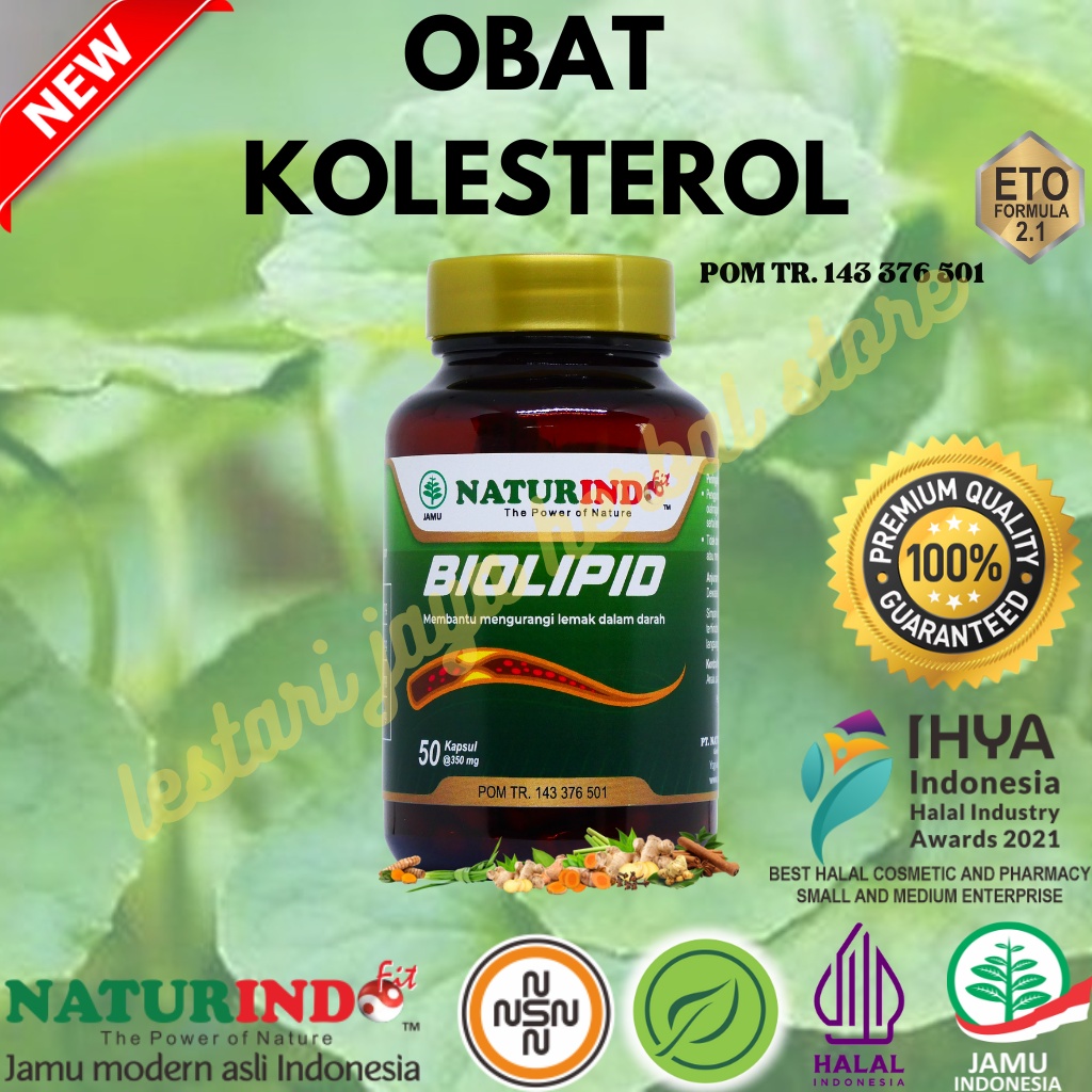 Jual BIOLIPID Obat Kolesterol Tinggi Obat Kolesterol Obat Herbal