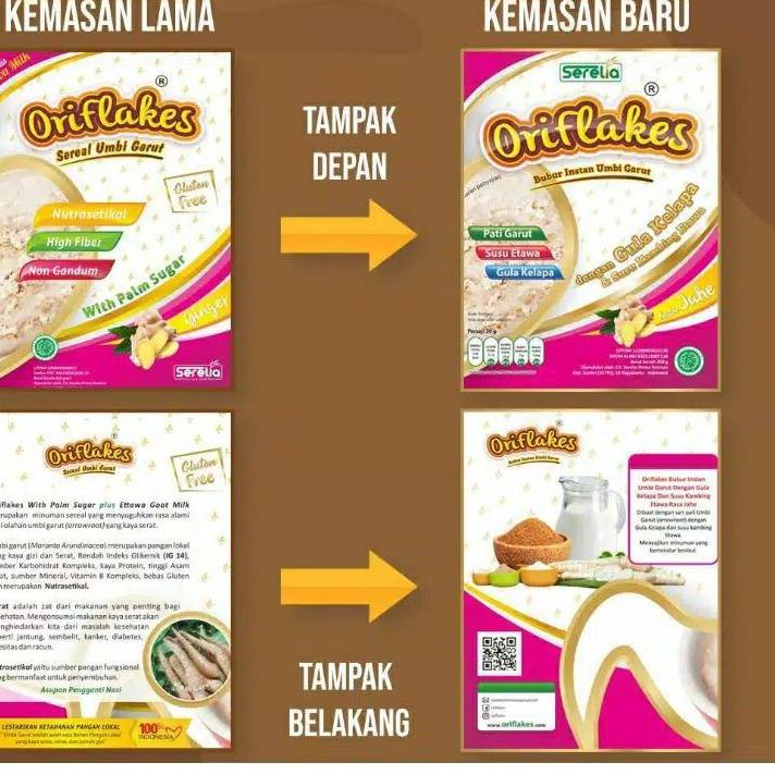 

☈ BISA COD||ORIFLAKES (ASAM LAMBUNG) 350gr BUY 4 FREE DAILY UK 150GR テ