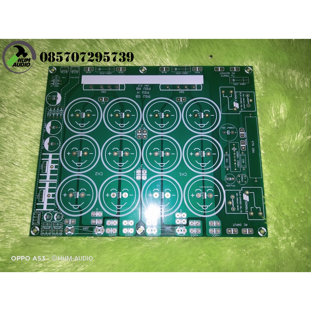 PCB PSU POWER GB ISI 12 ELCO + SOFTART.