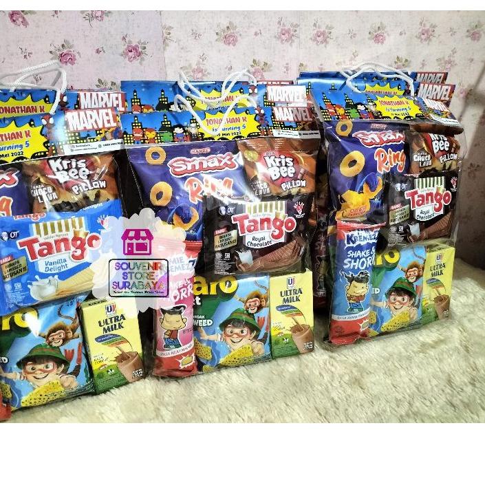 

う Bingkisan Murah || Bingkisan Berbagi || Bingkisan Ulang Tahun || Bingkisan Hari Raya || Souvenir Snack || Souvenir Custom || Snack hangtag