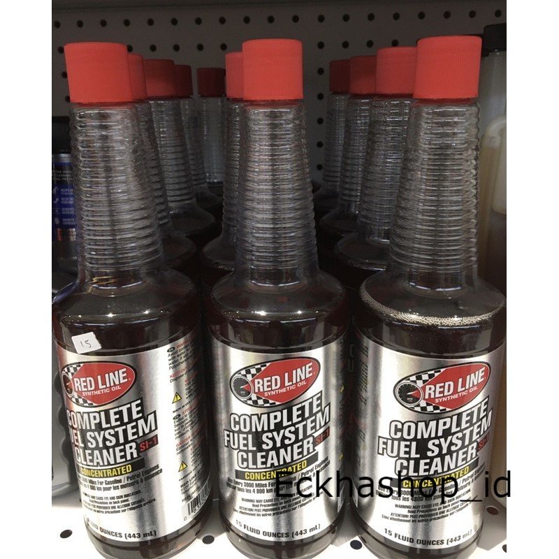 Jual Redline Complete Fuel System Cleaner Membersihkan injektor