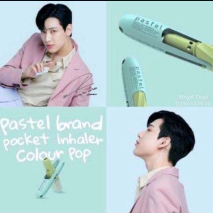 [READY STOCK] BamBam Pastel Pocket Inhaler 100% ORIGINAL THAILAND