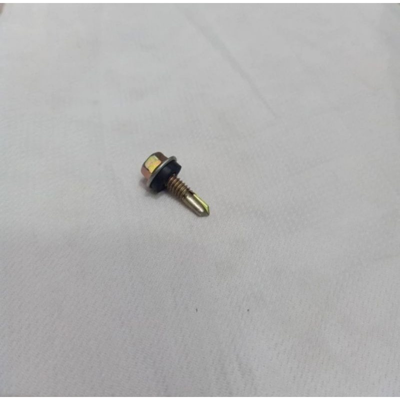 BAUT ROOFING KUNING SEKRUP ROOFING KUNING 12x2cm